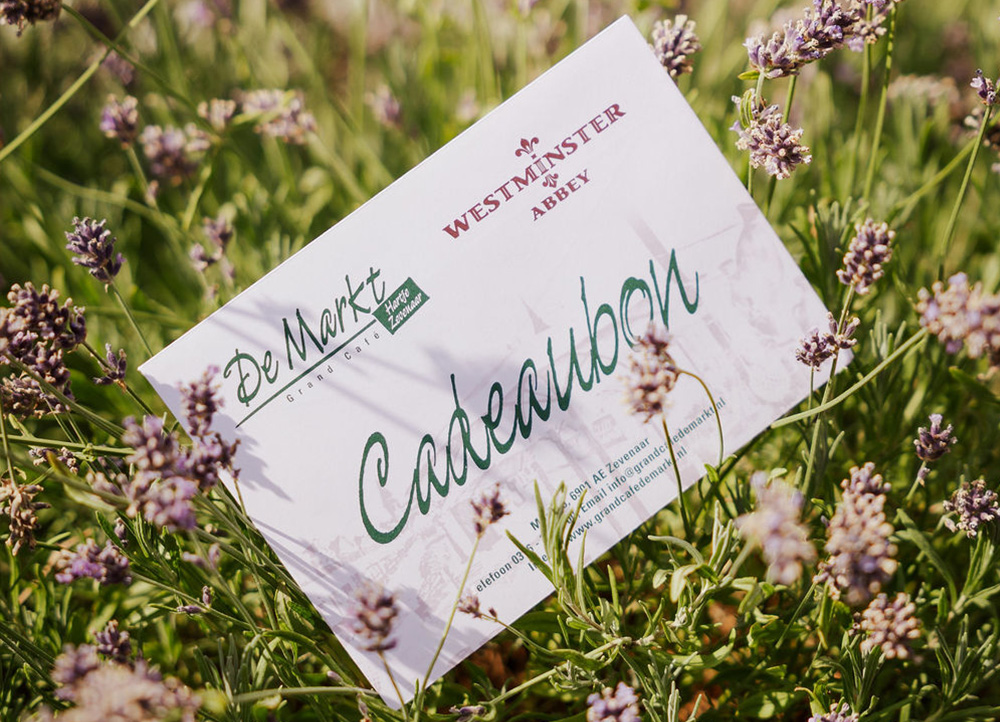Cadeaubonnen van Grand Café De Markt in Zevenaar
